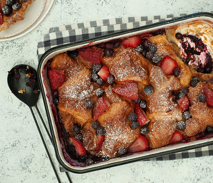 Croissant & Berry French Toast