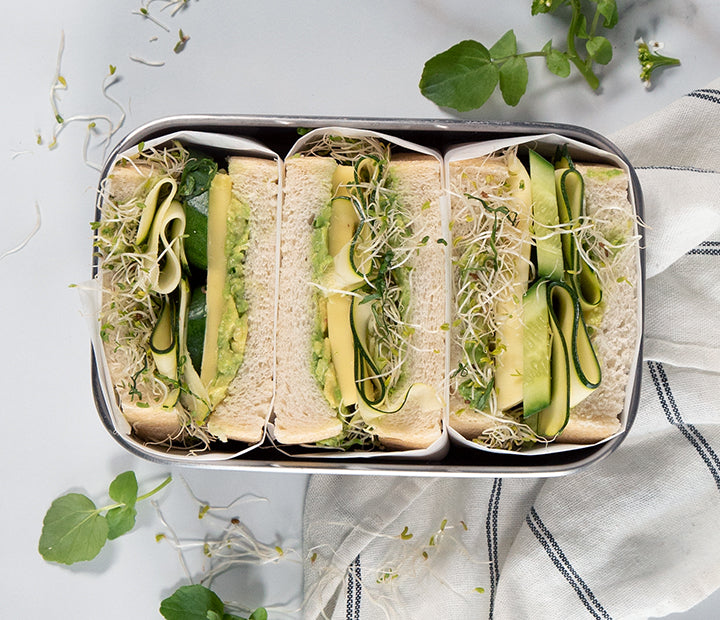 Mean Green Goodness Sandwich