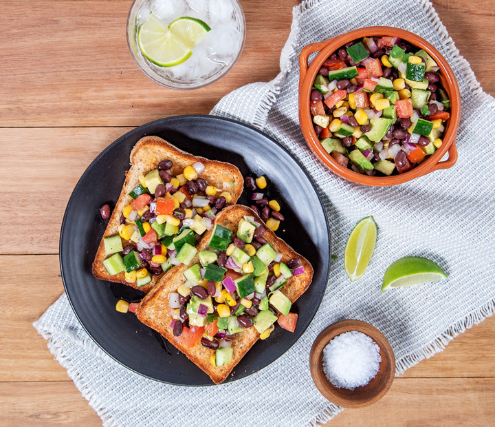 Mexican Salsa Toast Recipe