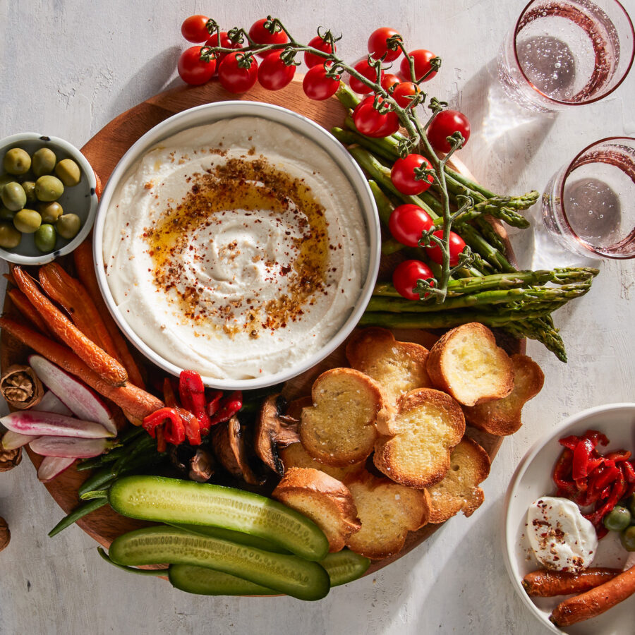 Whipped Feta & Crudités Recipe