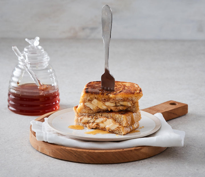 Peanut Butter & Banana Turkish Toastie