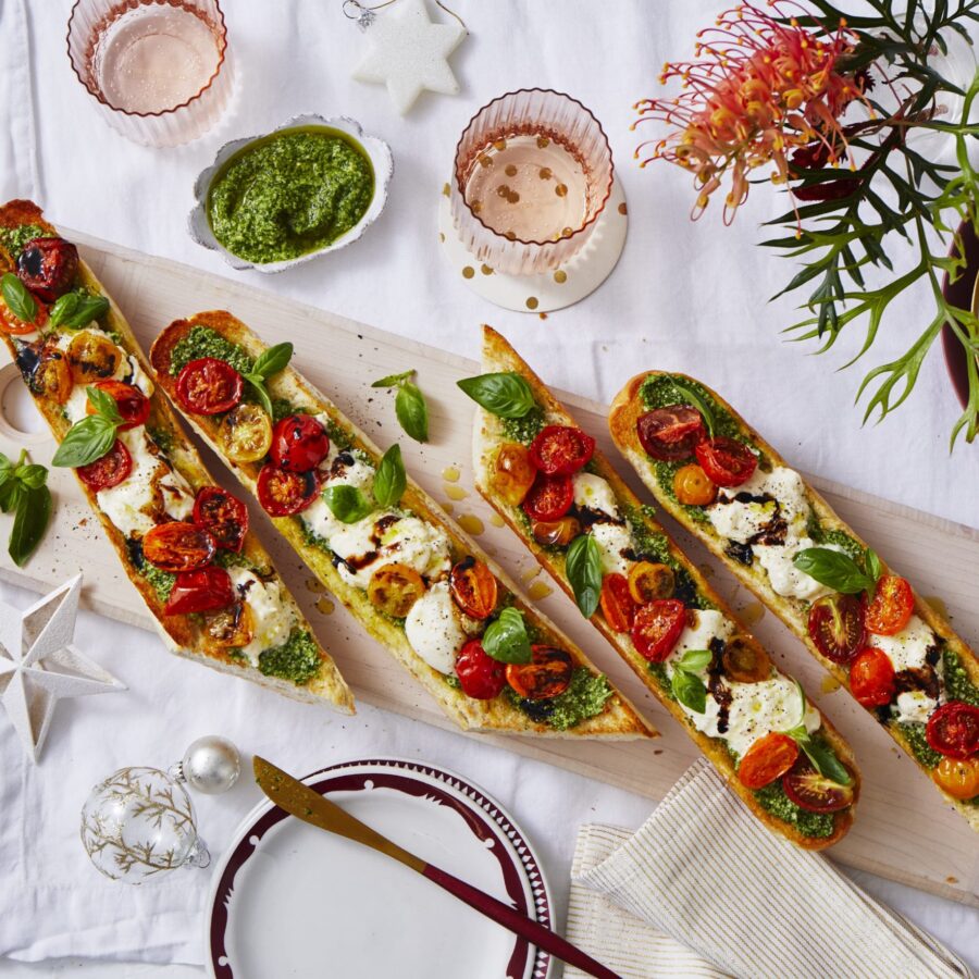 Grilled Caprese Baguette Recipe