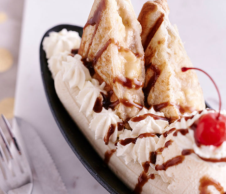 Banana Split Jaffle