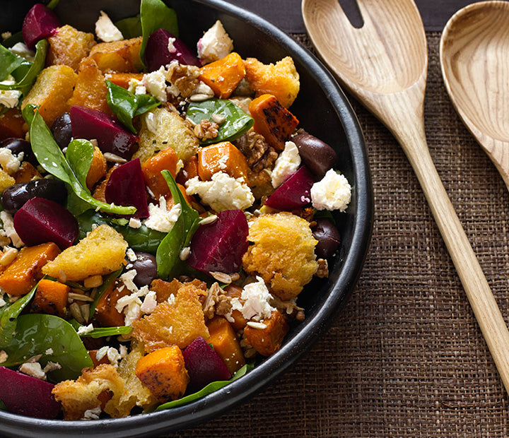Pumpkin and Beetroot Salad Recipe