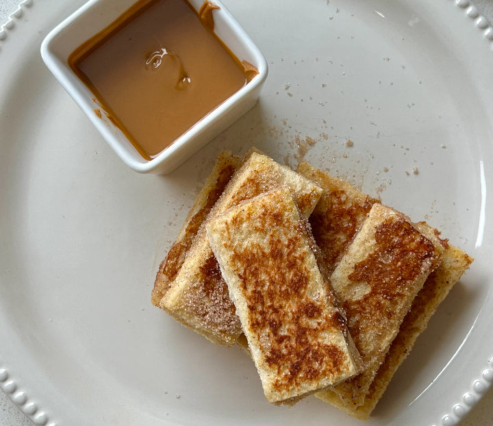Toast Solider Biscoff French Toast Soldiers | Bakers Delight