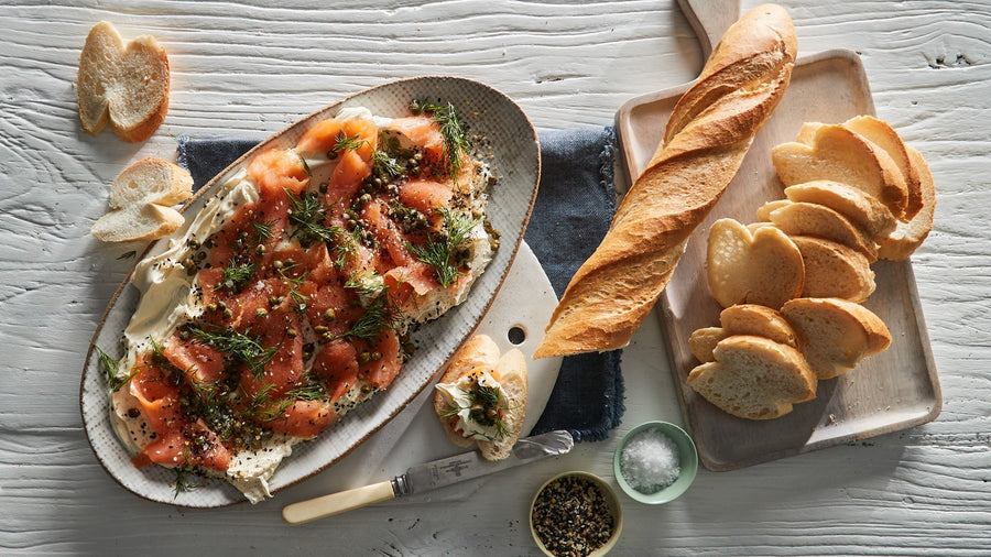 Salmon Cream Cheese Board Recipe