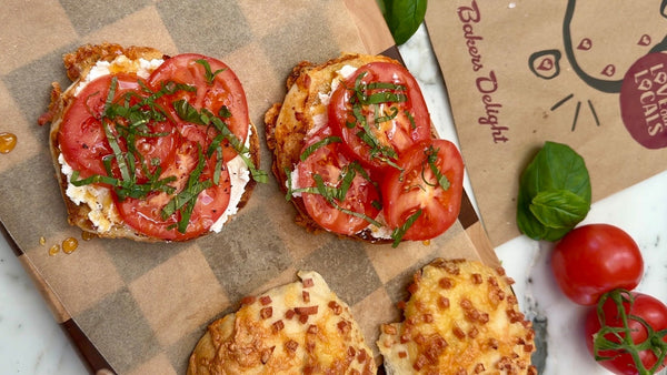 Cheese & Bacon Caprese Roll Recipe