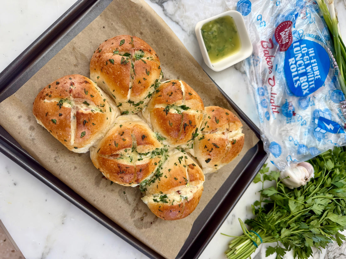 Cheesy Bacon Stuffed Rolls Recipe
