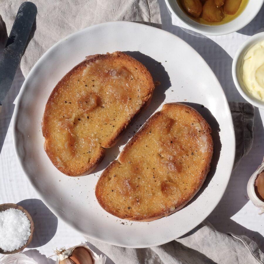 Confit Garlic Toast Recipe