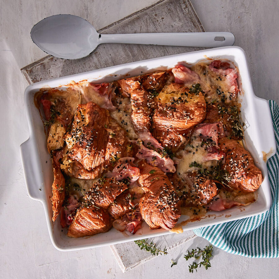 Breakfast Croissant Bake Recipe