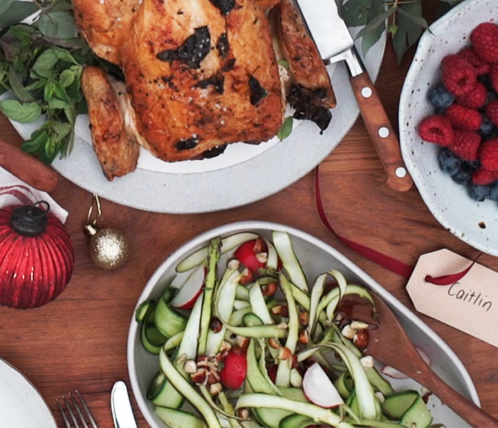 Asparagus, Radish & Cucumber Salad