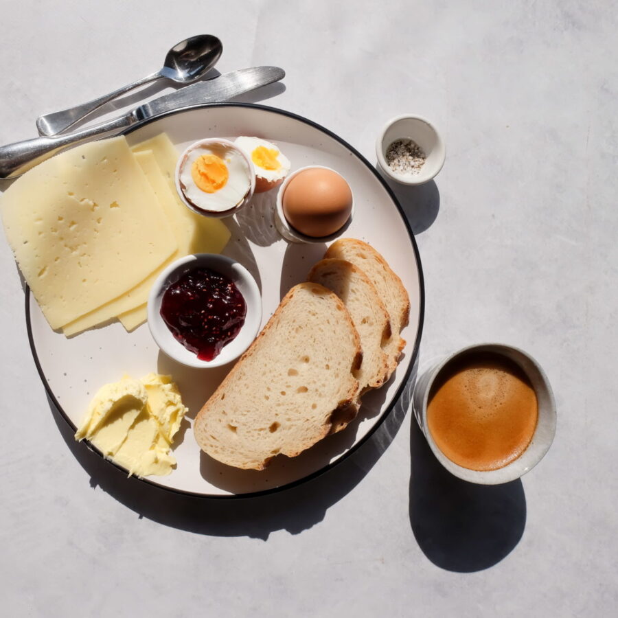 breakfast plate