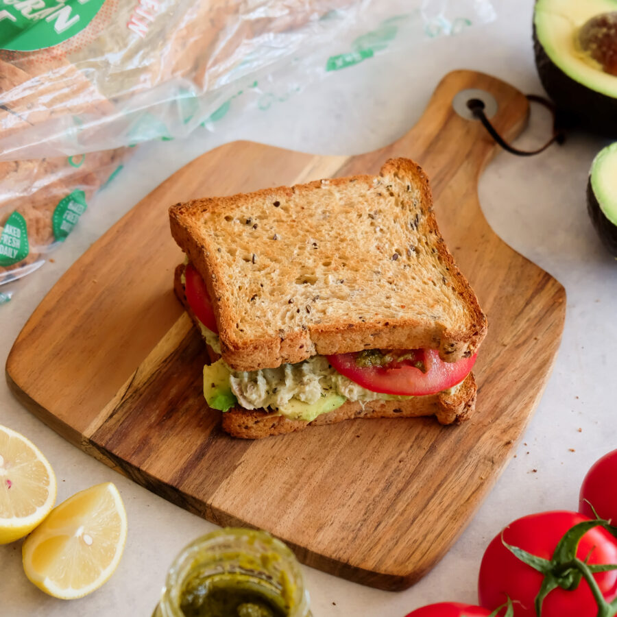 Tuna Avocado Sandwich Recipe