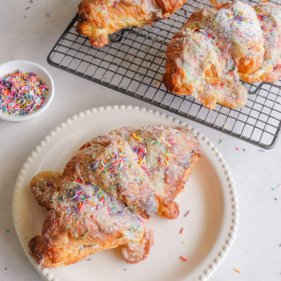 Birthday Cake Croissants Recipe