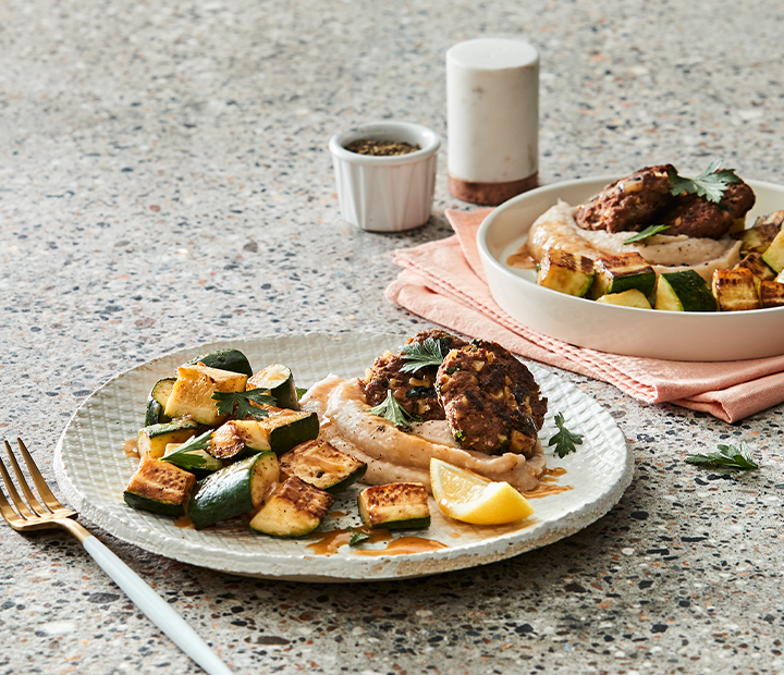 Lamb Meatballs with Butter Bean Mash