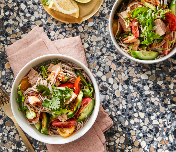 Tuna & Soba Noodle Salad Recipe