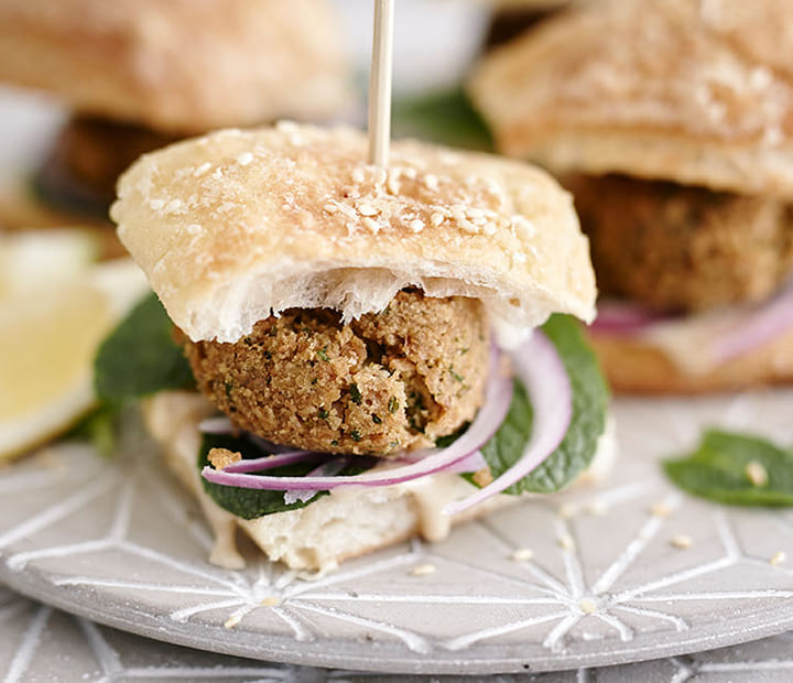 Falafel Sliders