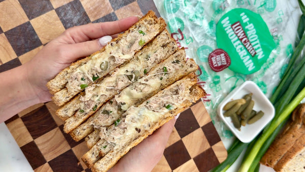 Hi-Protein Low Carb Tuna Melt Toastie Recipe