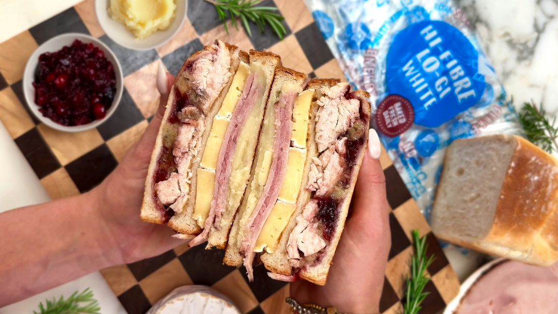 Christmas Leftovers Stuffed Sandwich Recipe