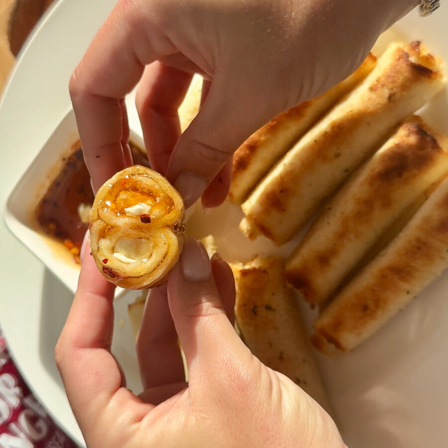 Hot Honey Feta Rolls Recipe