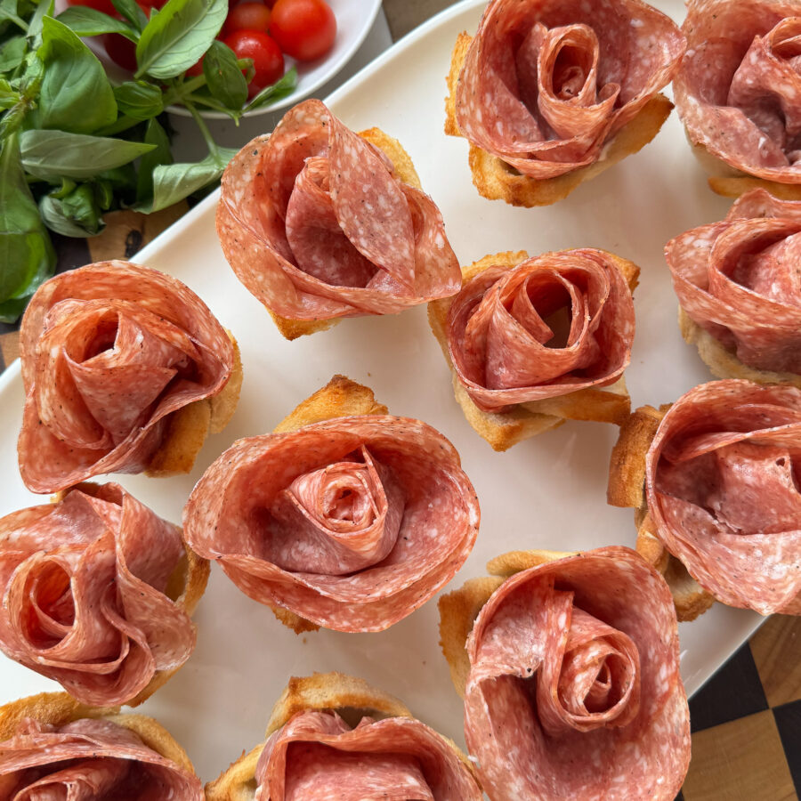 Salami Rose Recipe