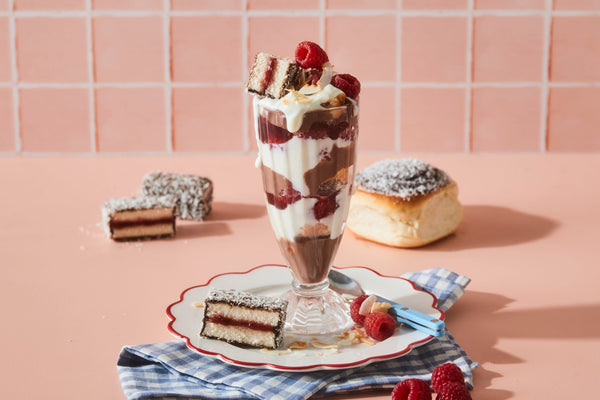 Lamington Scroll Trifle Recipe