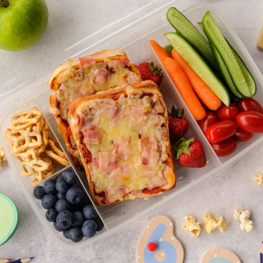 Lunchbox Pizza Toast Recipe