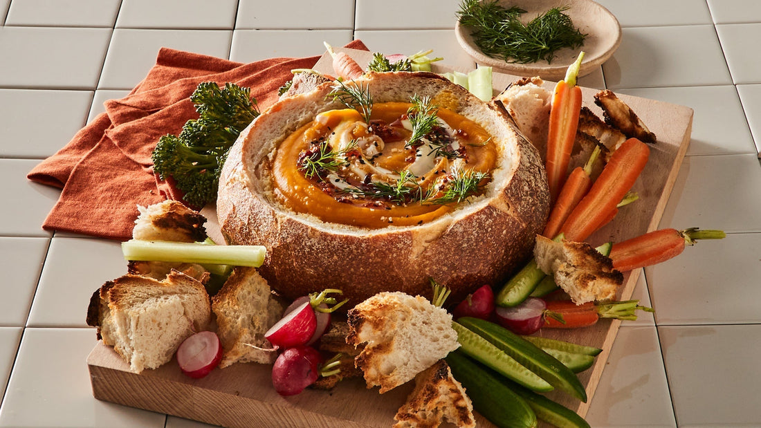 Pumpkin Halloween Cob Loaf Recipe
