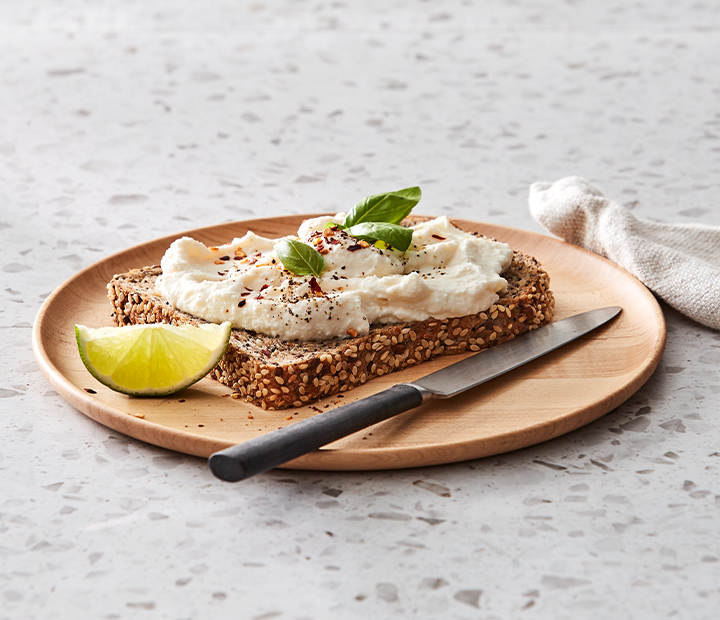 Cape Seed Loaf with Ricotta Cheese