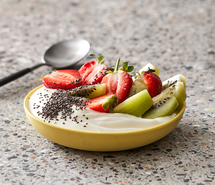 Greek Yoghurt with Fruit & Chia Seeds