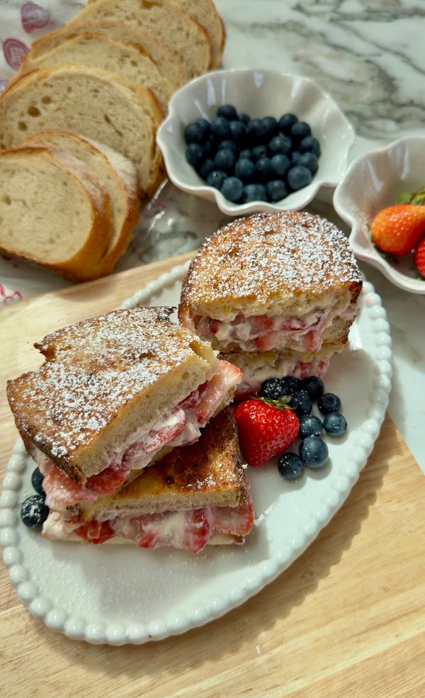 Strawberry Cheesecake Toastie Recipe