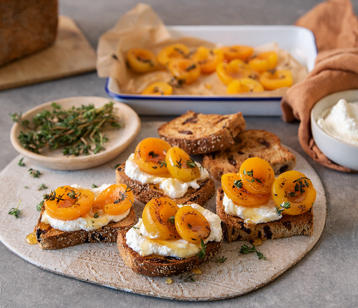 Honey-Cheese Roast-icots