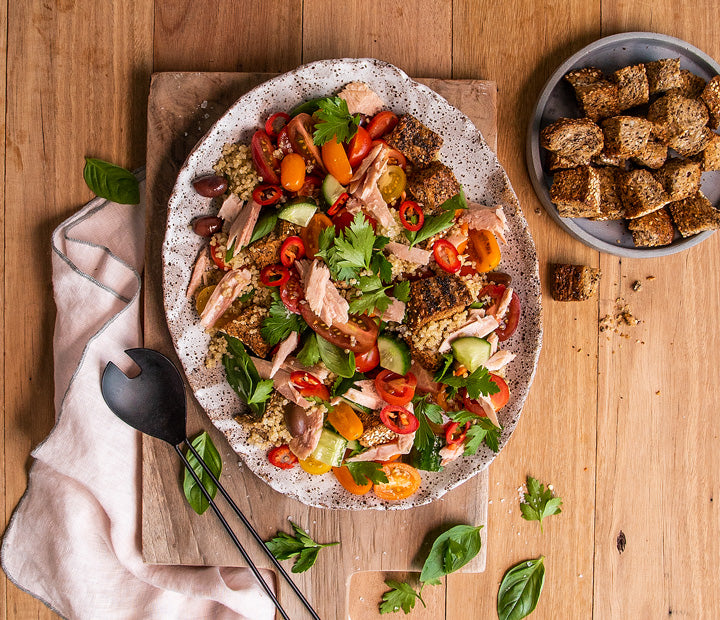 Spicy Tuna Quinoa Salad