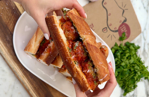 Cheesy Italian Meatball Sub Recipe