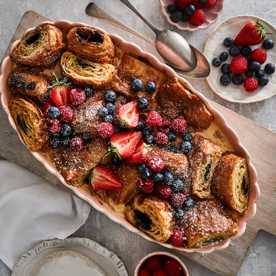 Evergreen choc pudding