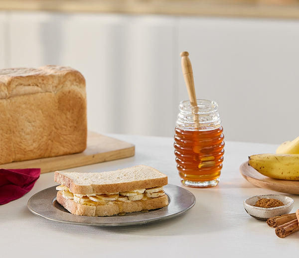 Banana, Honey & Cinnamon Sandwich Recipe