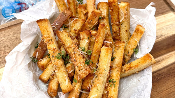 Crispy Parmesan Crust Fries Recipe