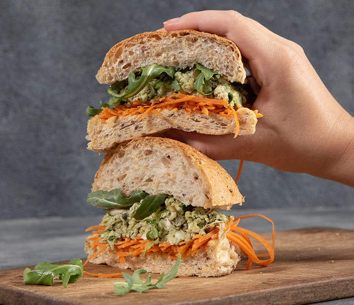 Pesto Chicken Salad Roll