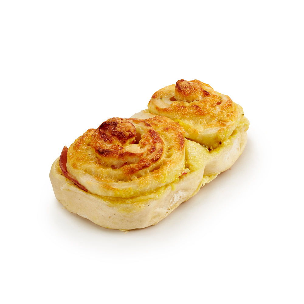 Ham & Mustard Pickle Twirl