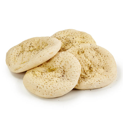 White Mini Pizza Base 4 Pack