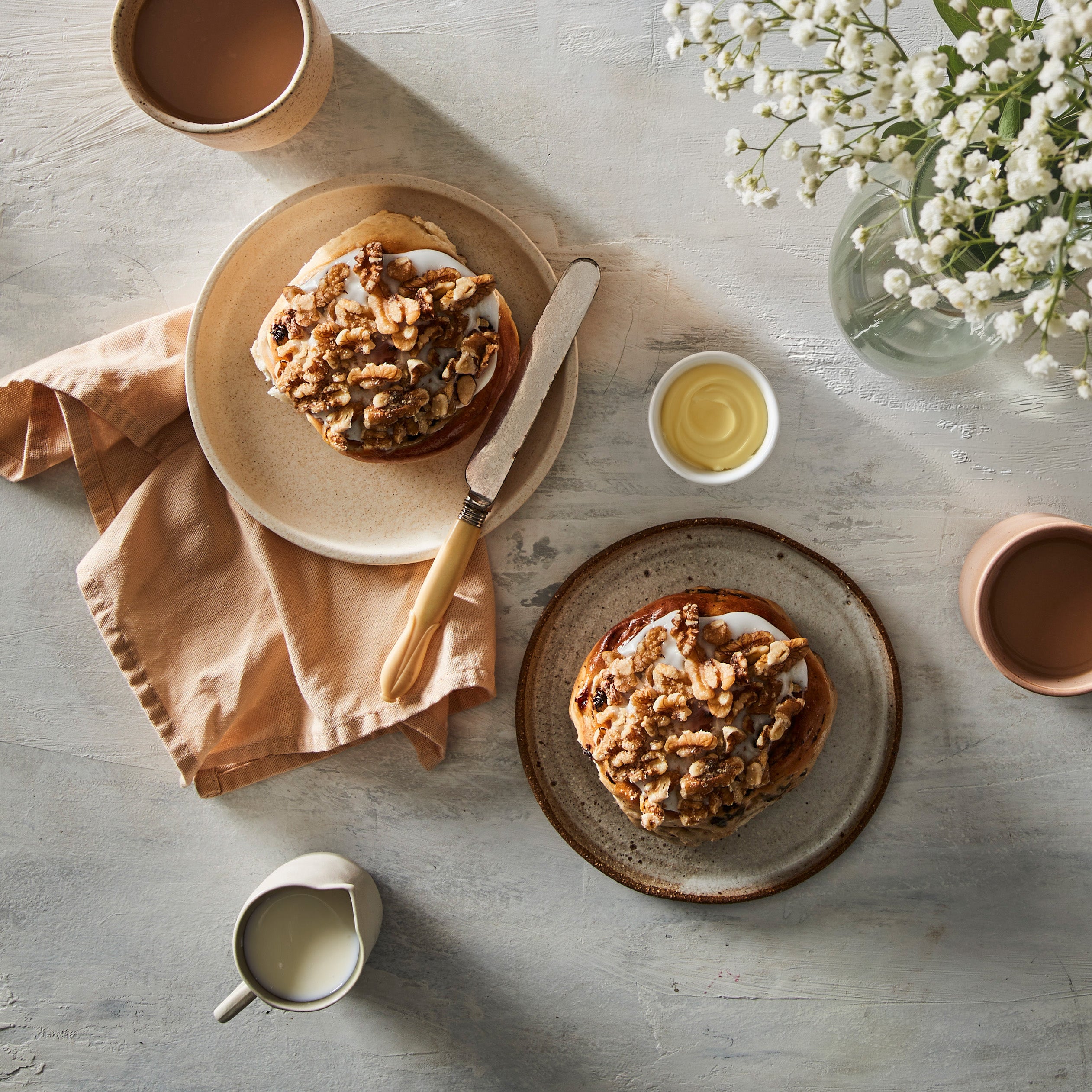 Apple & Walnut Scroll