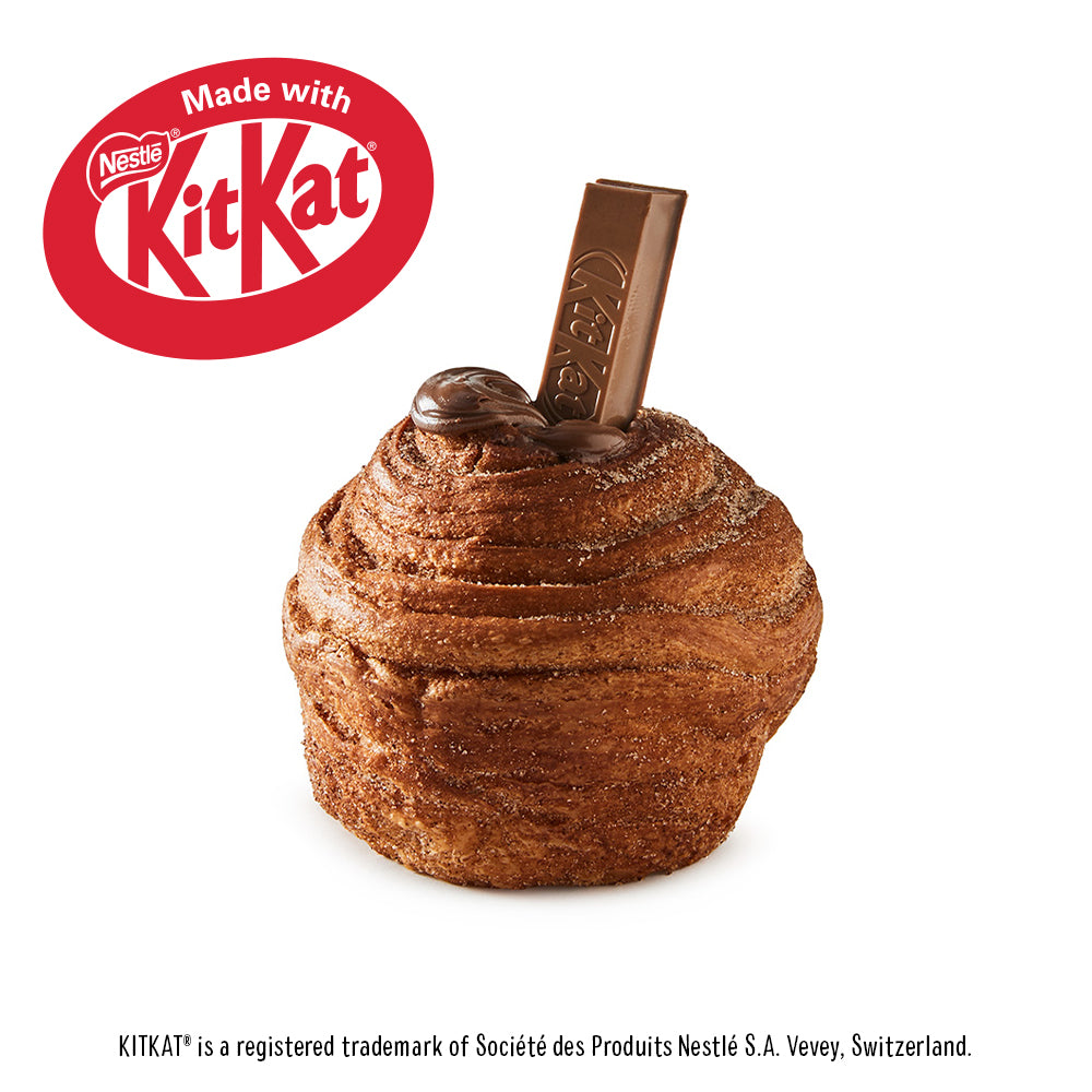 Cruffin Made with KITKAT