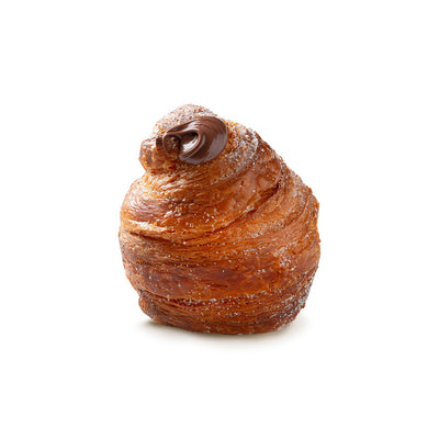 Choc Hazelnut Cruffin