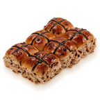 Choc Chip Hot Cross Bun 6 Pack