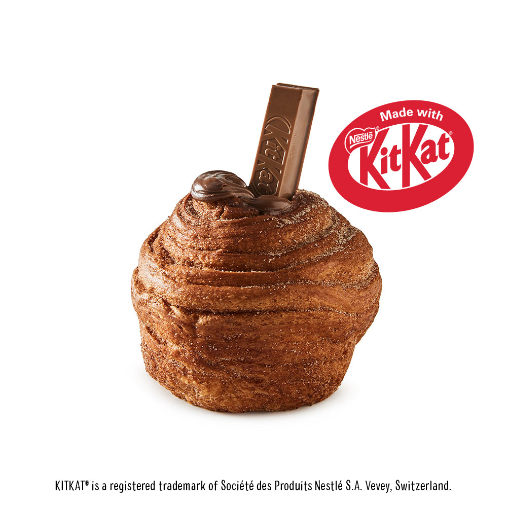 Cruffin Made with KITKAT