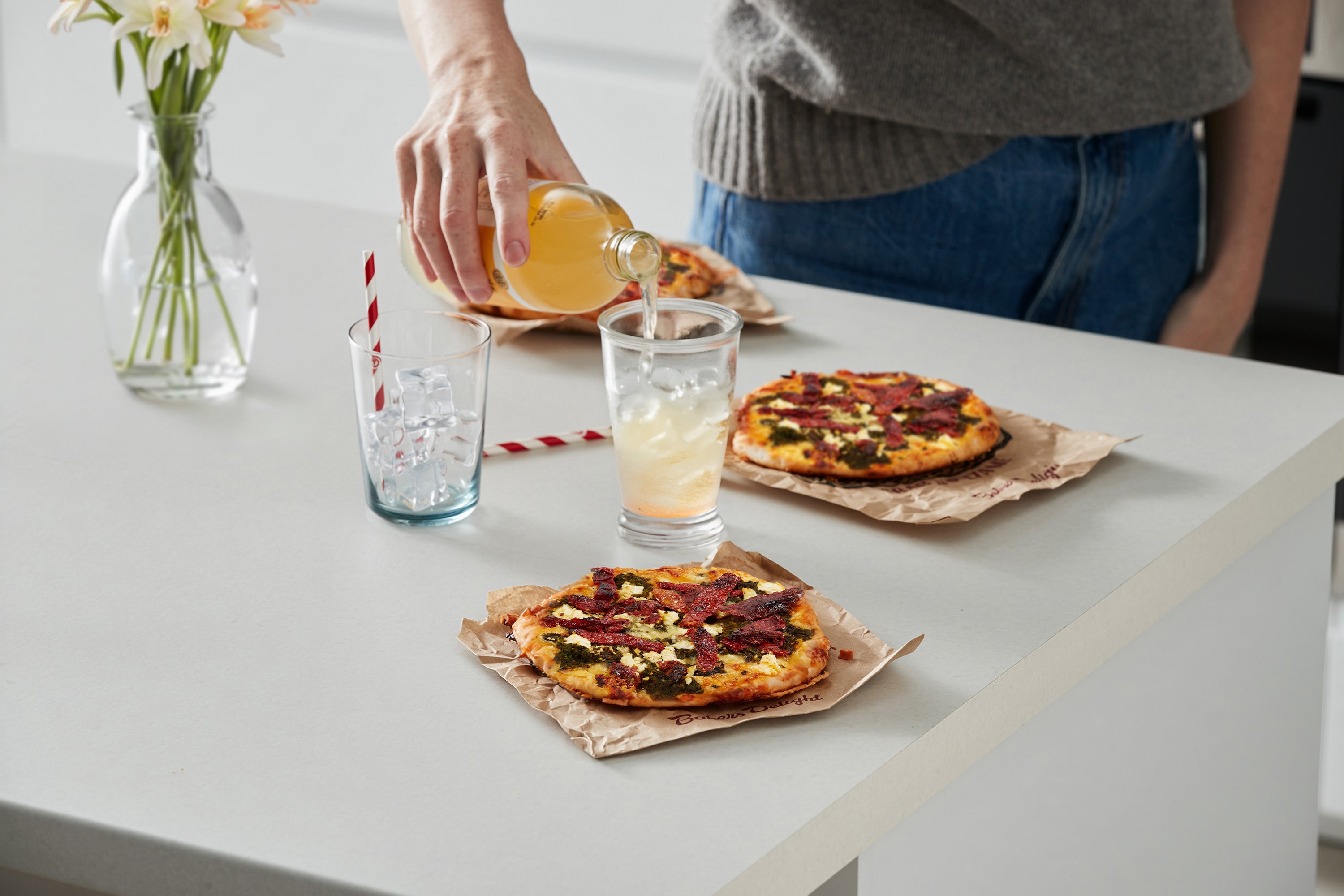 Mediterranean Pizza