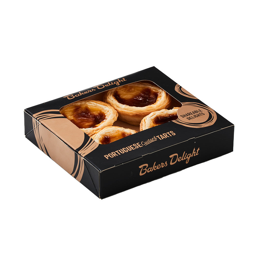 Portuguese Custard Tart 4 Pack
