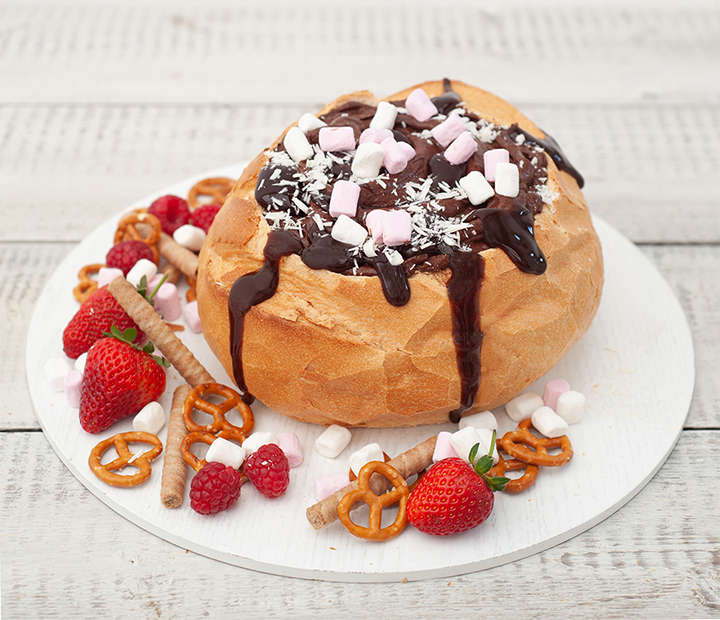 Chocolate mousse Cob Loaf | Stay at Home Mum.com.au